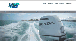Desktop Screenshot of gulfmarineinc.com