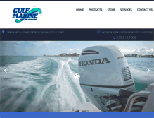 Tablet Screenshot of gulfmarineinc.com